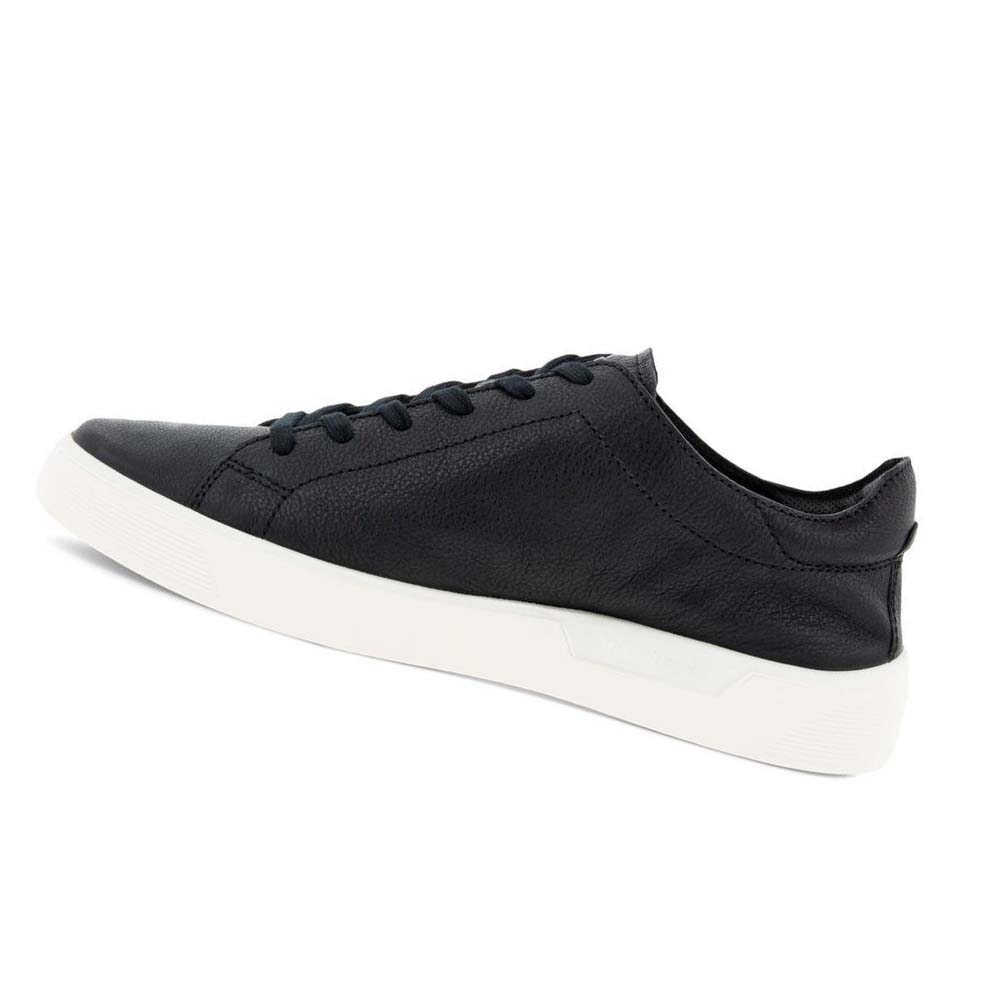 Ecco Street Tray Retro 2.0 Sneakers Herr Svarta | SE 666VRW